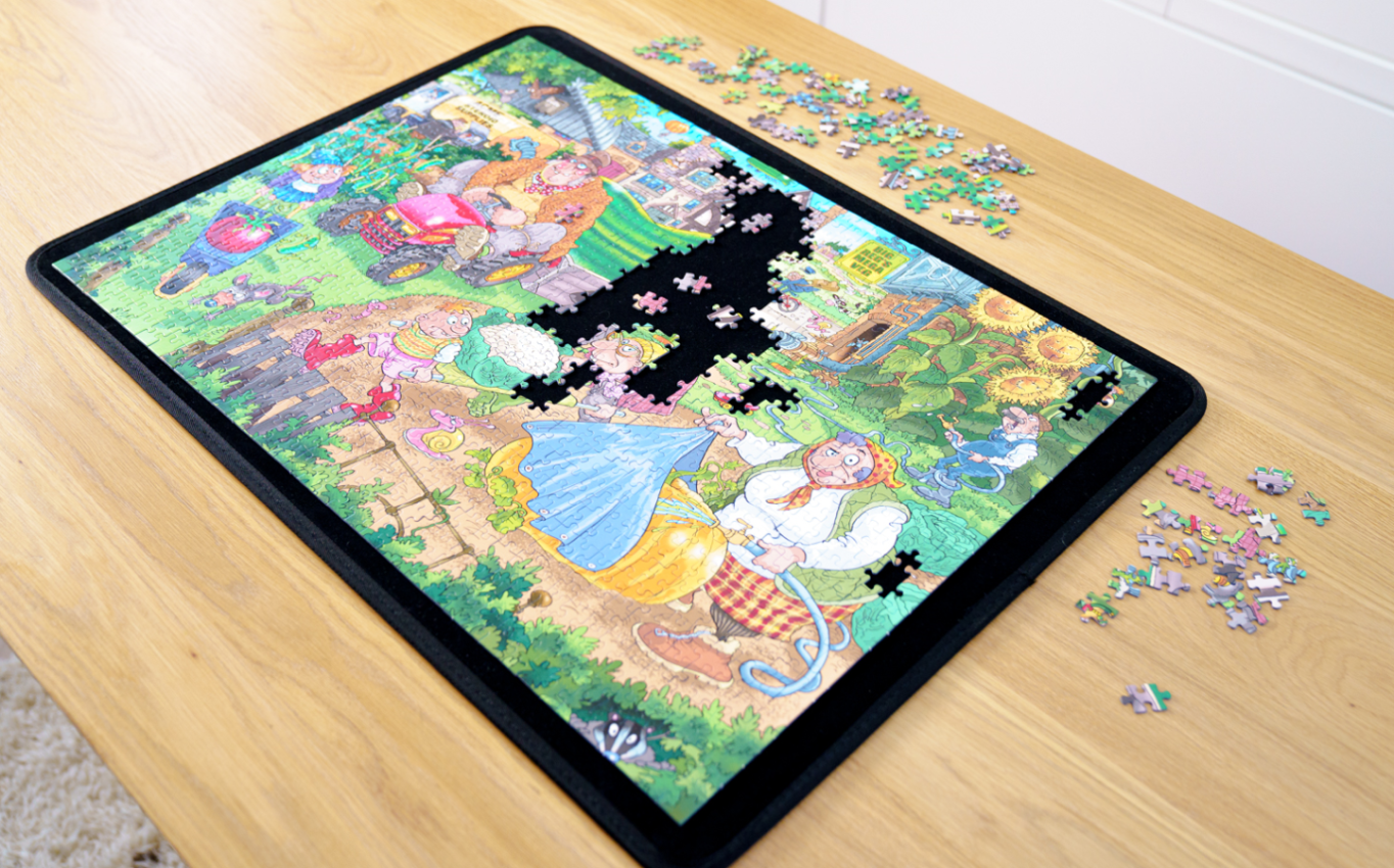Puzzle Mates Jigsaw Puzzle Board Storage Mat Case for Up to 1500 Piece Jigsaws 