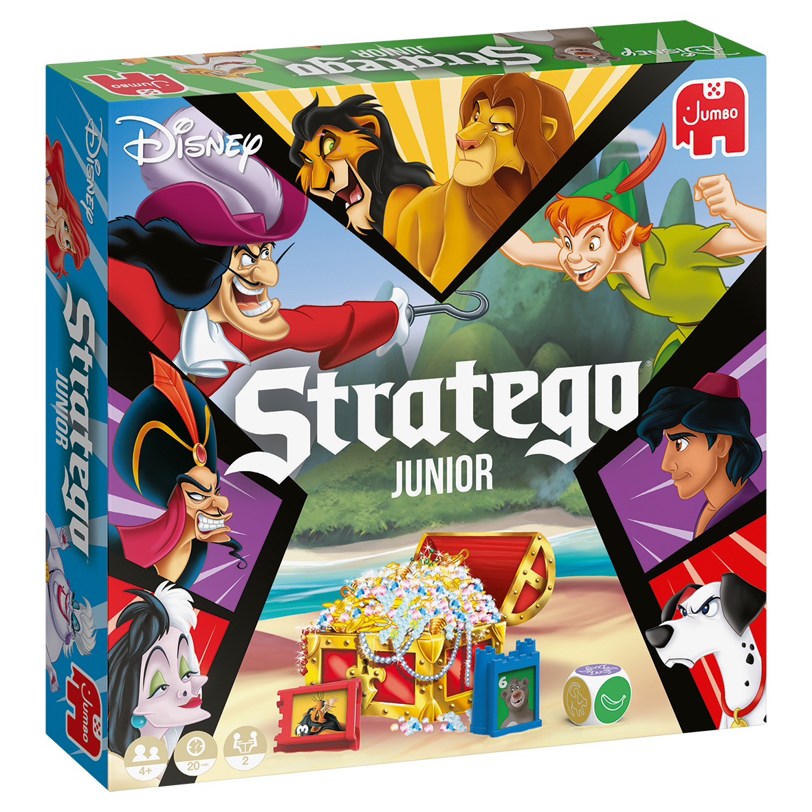 hoe te gebruiken uitroepen Creatie Stratego Junior Disney - Jumbo