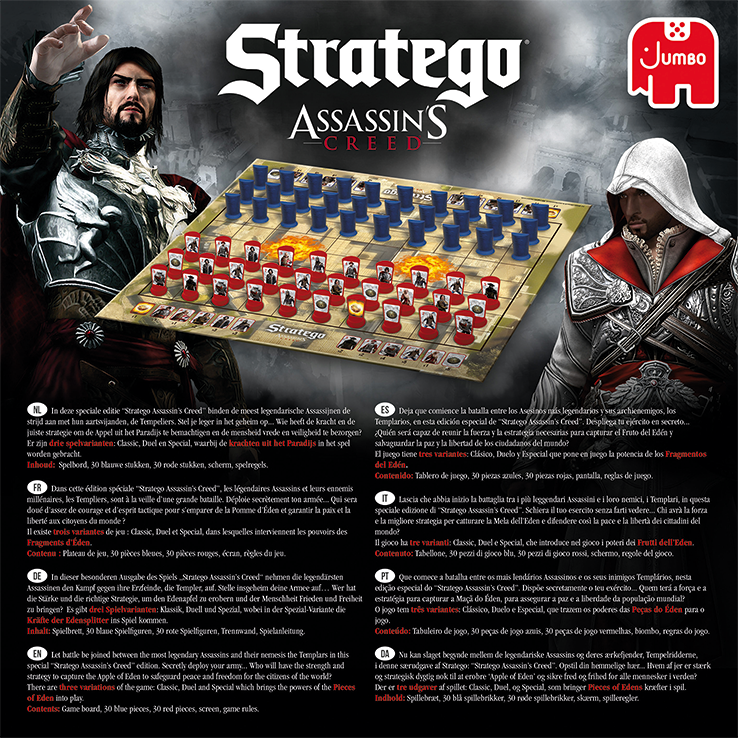 Stratego "Assassin's Creed" Version 19815 Jumbo Spiele 