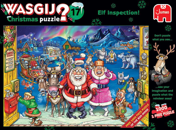 Voorverkoop Herformuleren Zakje Wasgij Christmas 17 (2x1000 pieces 1 puzzle for free) - Jumbo