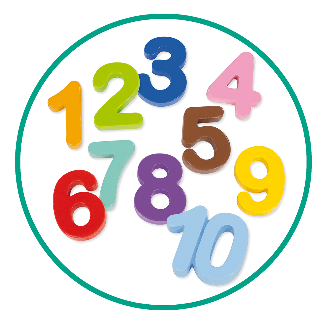 Puzzles e Jogos : Goula Puzzle XXL Números 1-10